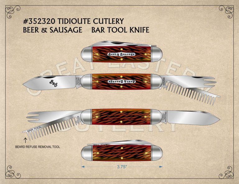 35 Beer & Sausage Knife Great Eastern Cutlery